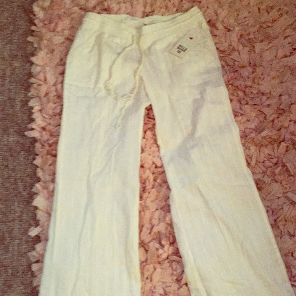 Billabong cotton wide leg pants